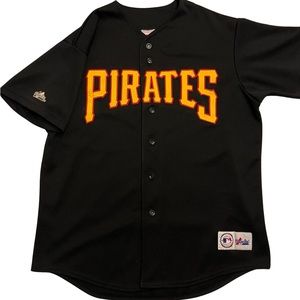 Button down Pittsburgh Pirates jersey